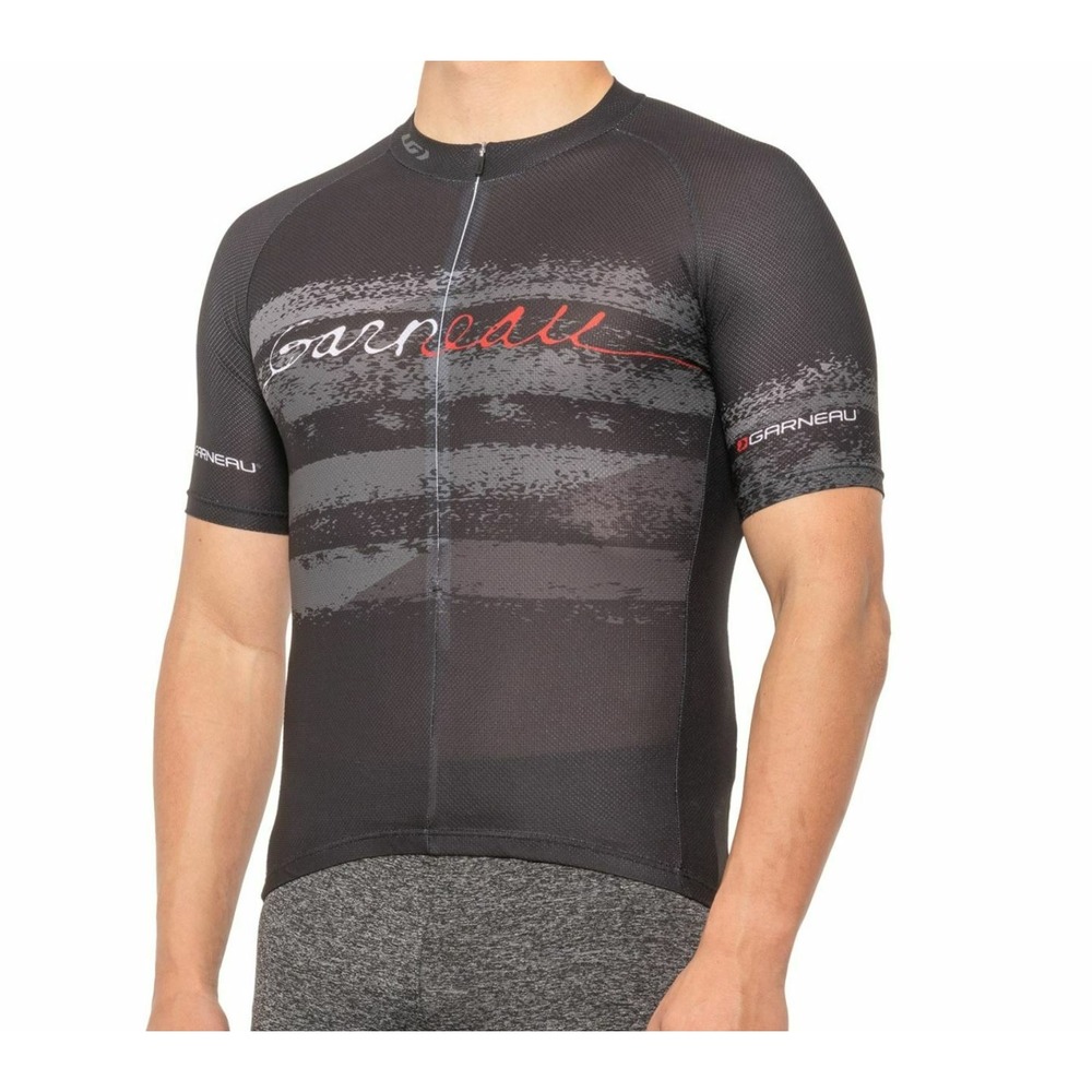 Louis Garneau Mens Tour 2 Biking Jersey Black FE42121 XXS New
